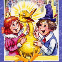 сказки на английском языке для детей fairy tales Золотой гусь